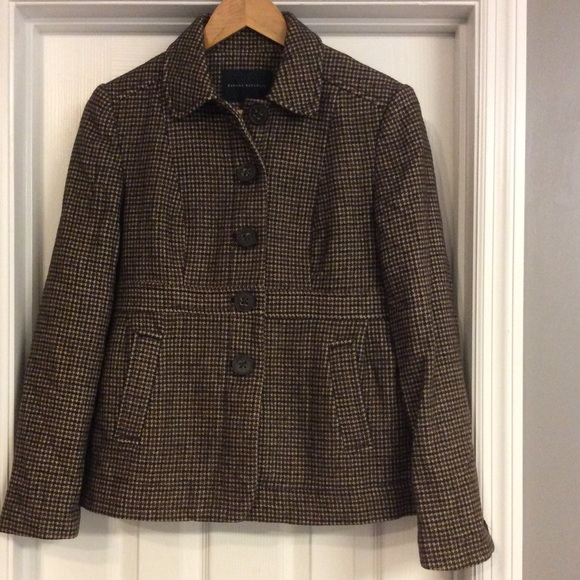 LAST CHANCE Banana Republic  BrownHerringbone - Picture 3 of 4