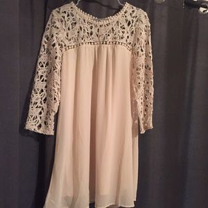 Ivory dress, quality like an alter'd state dress