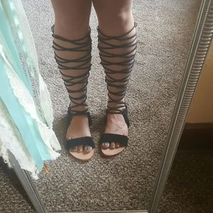 Decibel Tall Gladiator Sandals