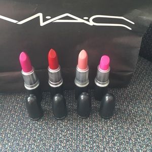 Mac lipsticks