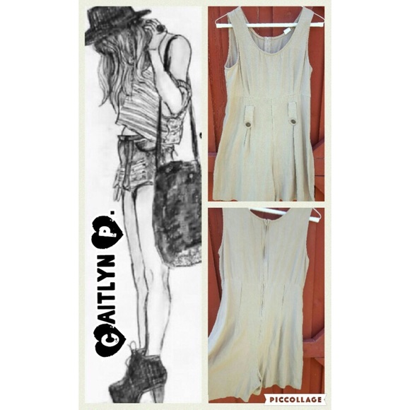 Cute Tan Romper