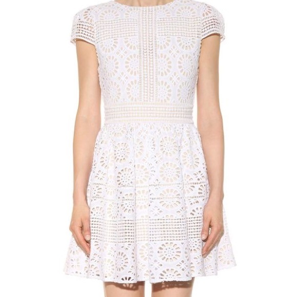 Alice + Olivia eyelet dress (size 6) w/tags