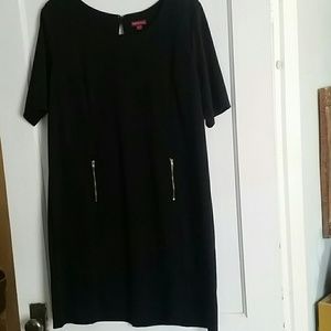 Cute black shift dress