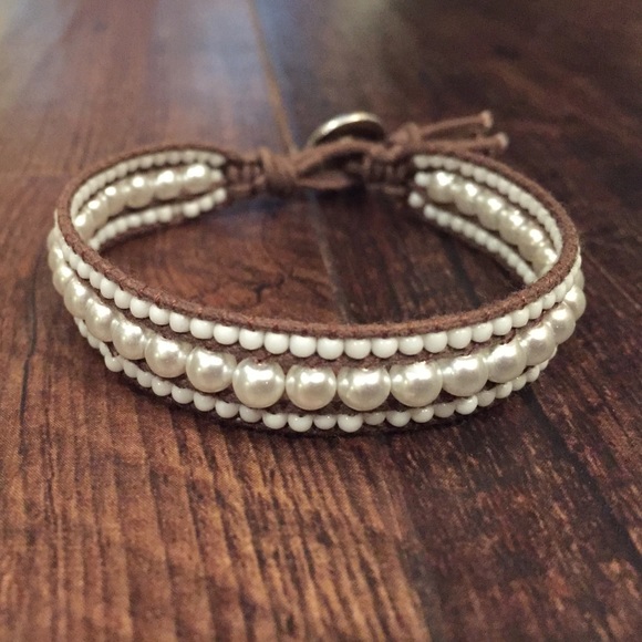 Pearl wrap bracelet