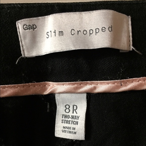 GAP Slim Crop stretch pants