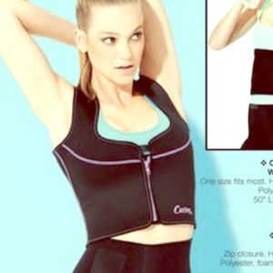 Blk Trimming Vest & Step Counter