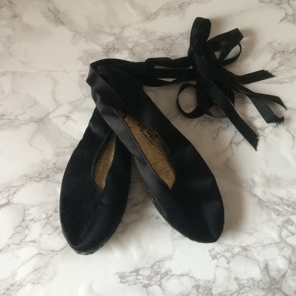 Satin ballet wrap Castaner espadrilles