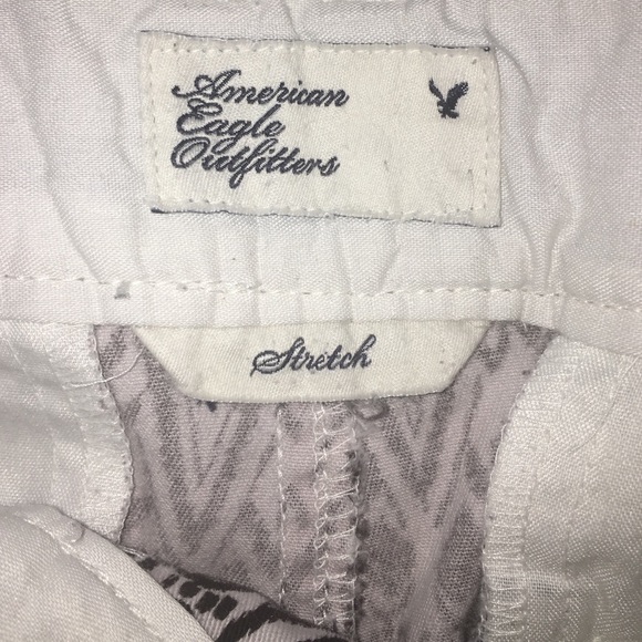 American Eagle black & white tribal shorts - Picture 3 of 3