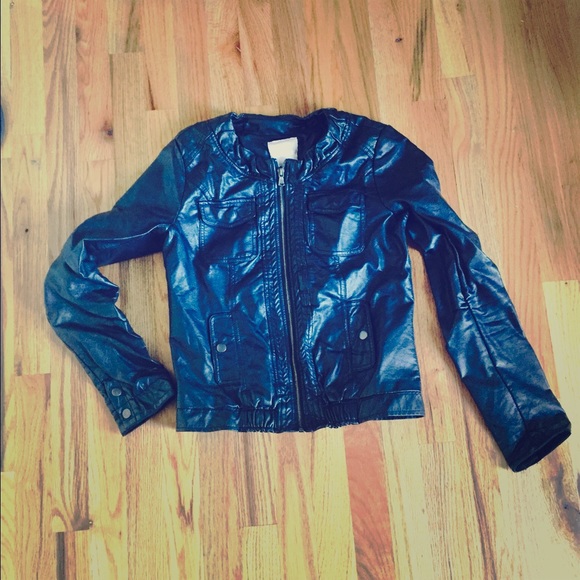 Romeo and Juliet Couture faux leather jacket