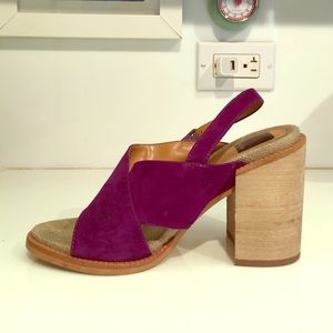 Dolce vita for Anthropologie -- purple heels