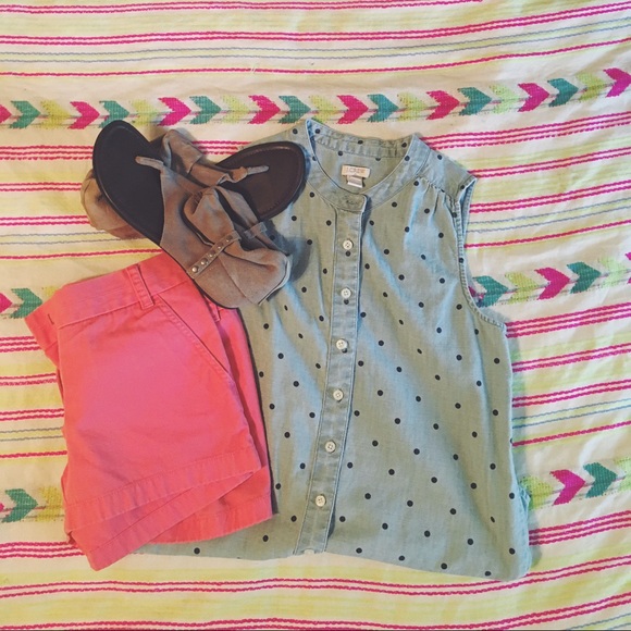 JCrew chambray button up