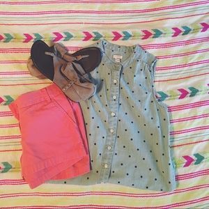 JCrew chambray button up