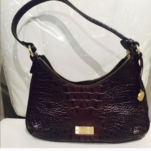 Brahmin chocolate brown purse