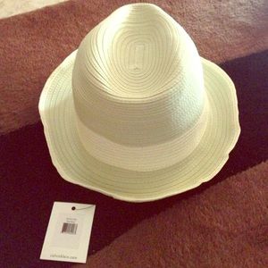 NWT Adorable mint green Calvin Klein fedora hat