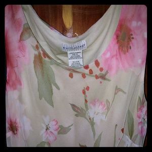 This fully lined floral dress