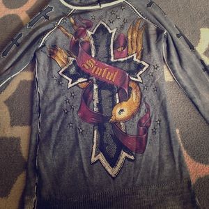 Sinful sequined tunic