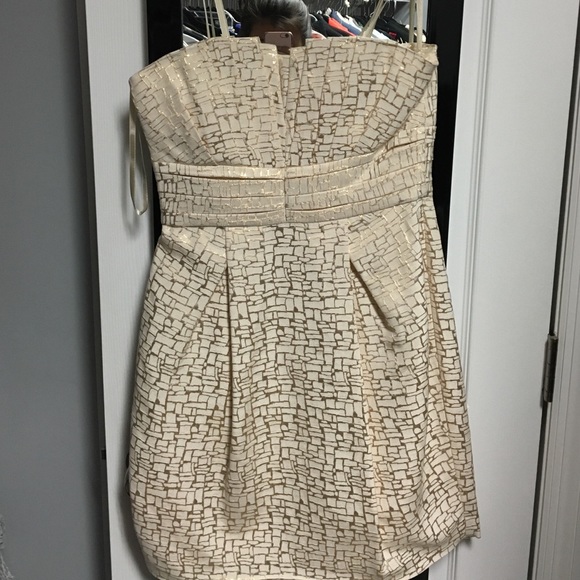 Max & Cleo strapless dress, size 4