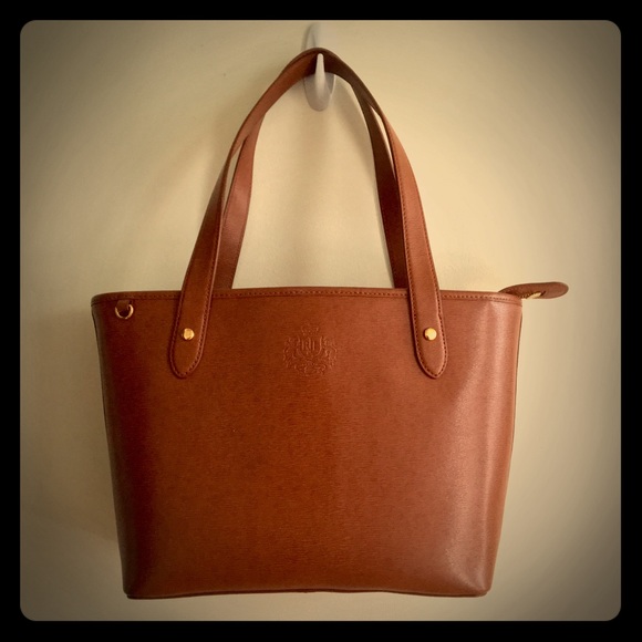 Lauren Ralph Lauren leather tote