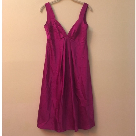 Calvin Klein Purple Empire Waist Dress
