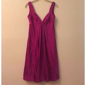Calvin Klein Purple Empire Waist Dress