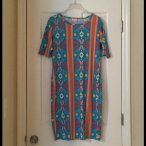 Large LuLaRoe Julia Dress