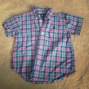 Ralph Lauren 24 month Plaid Button Down