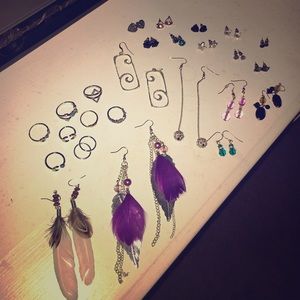 Rings & Earrings bundle!!