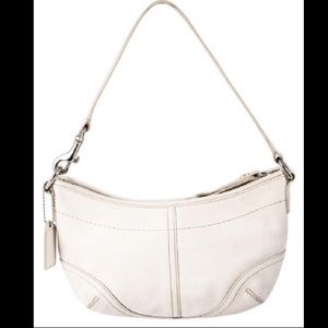 Small White Coach Handbag