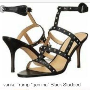 Ivanka trump studded leather heels