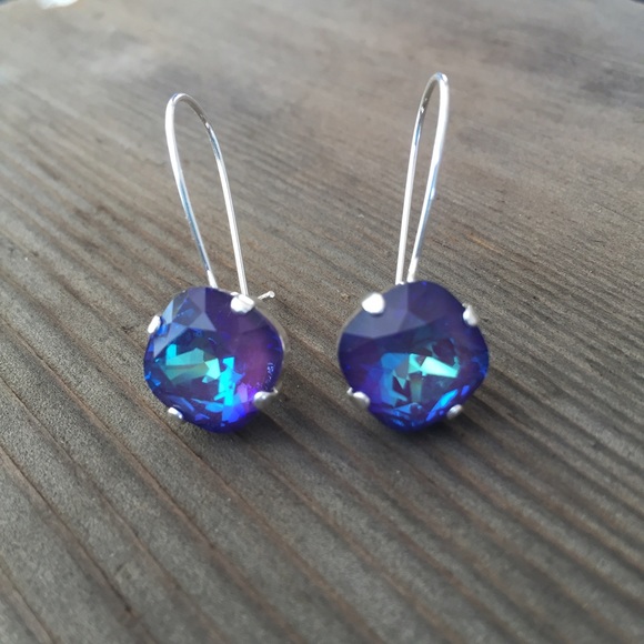 Jewelry - Hand crafted earrings with Swarovski crystals #26