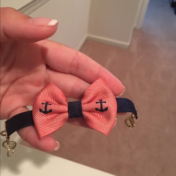Kiel James Patrick anchor bow bracelet
