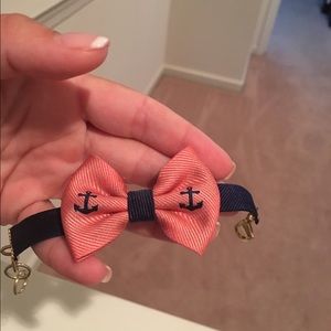 Kiel James Patrick anchor bow bracelet