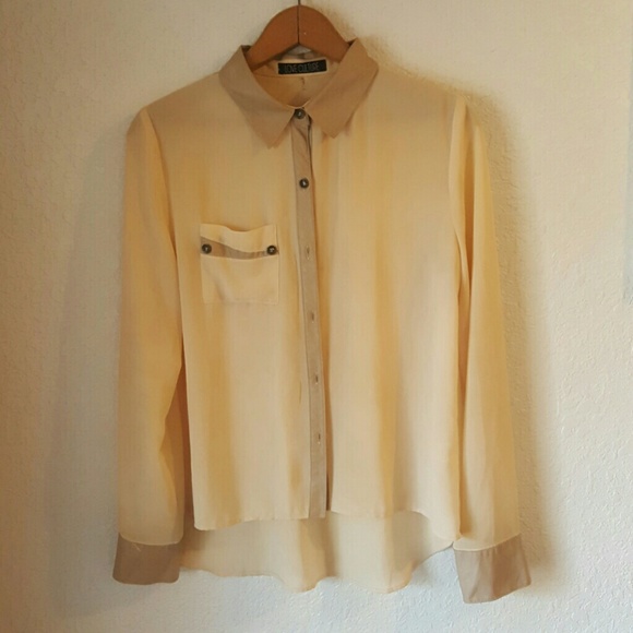 Love Culture beige blouse