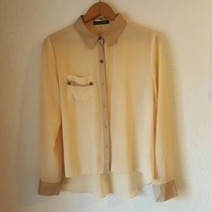 Love Culture beige blouse