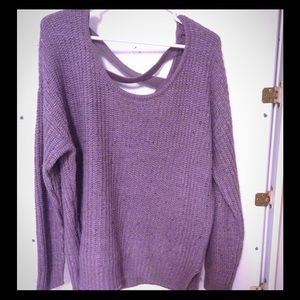 Purple Sweater!