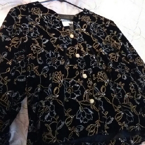 Beautiful Vintage Sparkling Dress Jacket - Picture 1 of 4