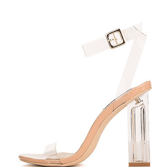 Yeezy Kardashian Inspired Perspex Clear Heel ✨ - Picture 4 of 4