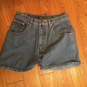 High waisted shorts