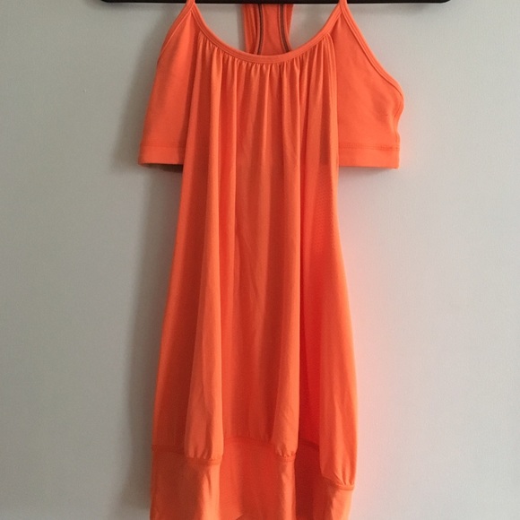 Lululemon Orange Yoga Top