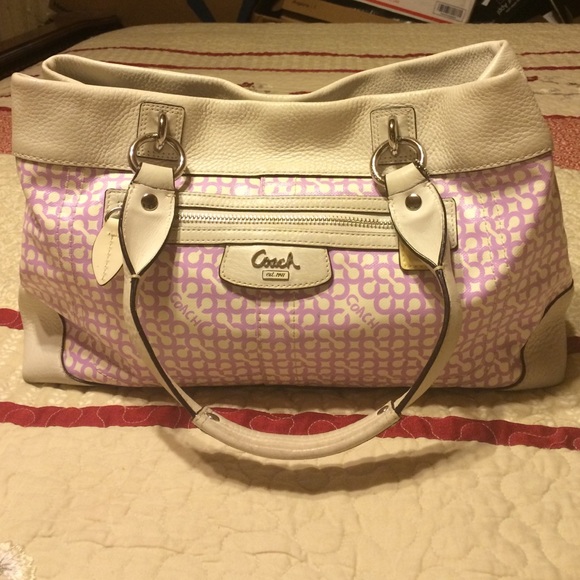 Penelope Op Art Signature Coach Bag