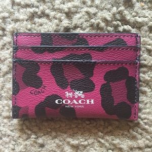 COACH card holder