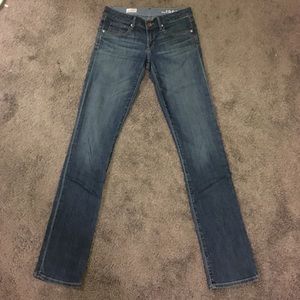 "Real Straight" Long Gap Jeans