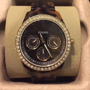 Fossil Stella Tortoise Shell Watch