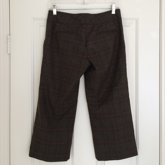 Wool blend plaid knicker pant, fully lined - Picture 3 of 4