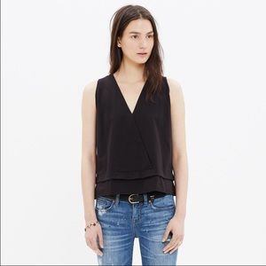NWT Madewell across-v neck top