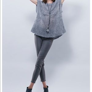 🌈BLOWOUT SALE🌈New Free People Grey Jean Legging