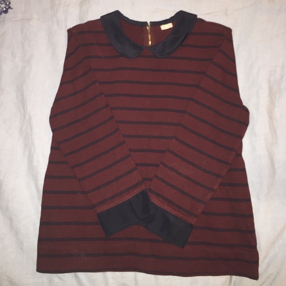 NWOT J Crew collard top