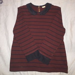 NWOT J Crew collard top