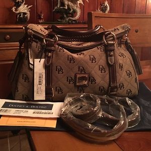 Dooney & Bourke Maxi Quilt Medium Satchel ~ T-Moro