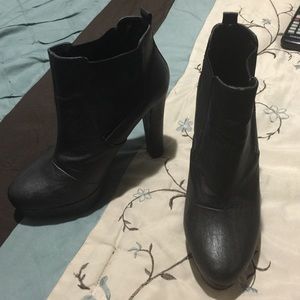 Black booties